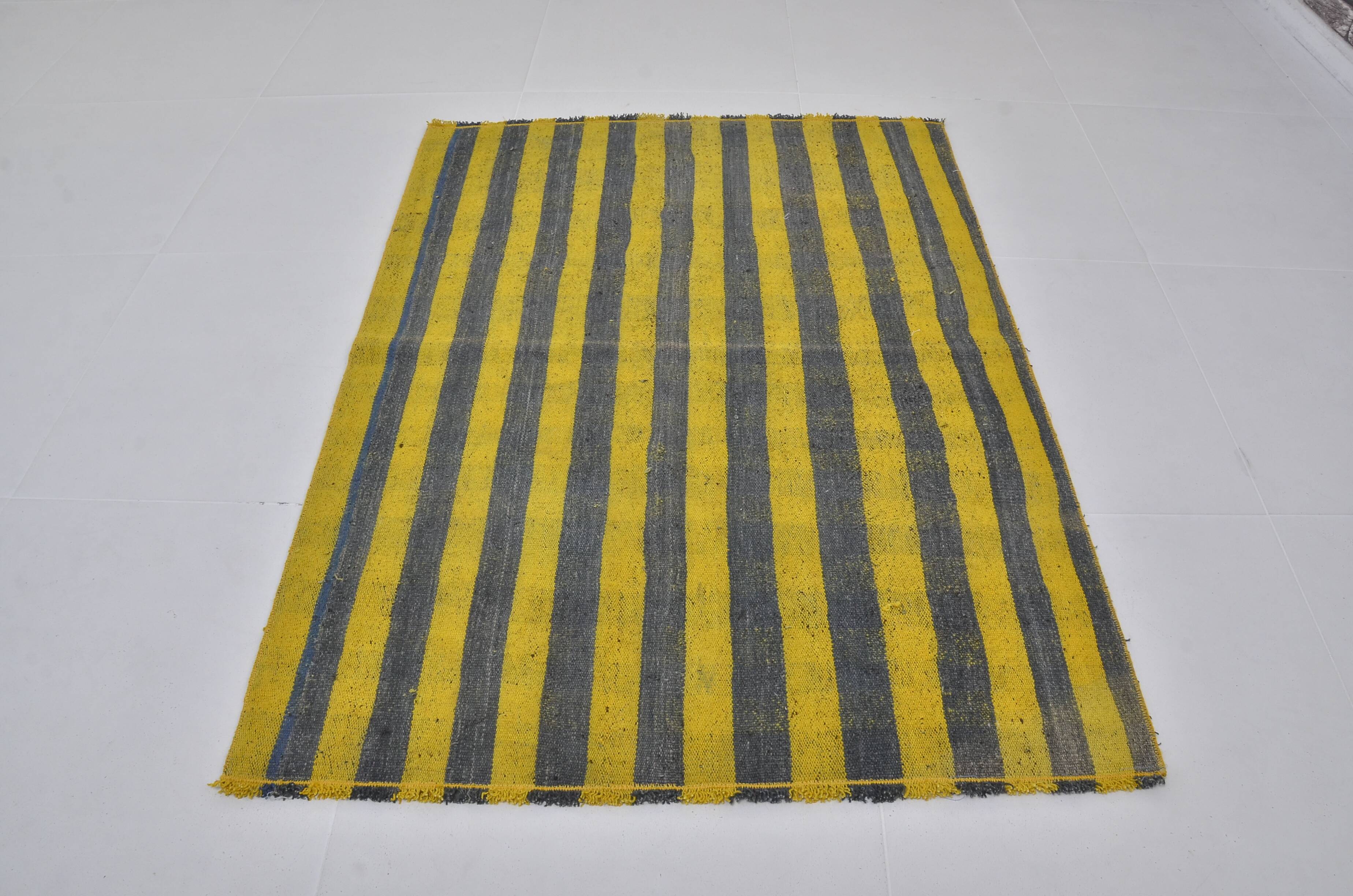 Stripe Anatolian Turkish Kilim Rug sku 3973