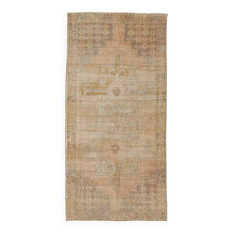 4x8 oriental & madallion vintage rug, 118x238cm