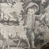 Old tapestry with country decor