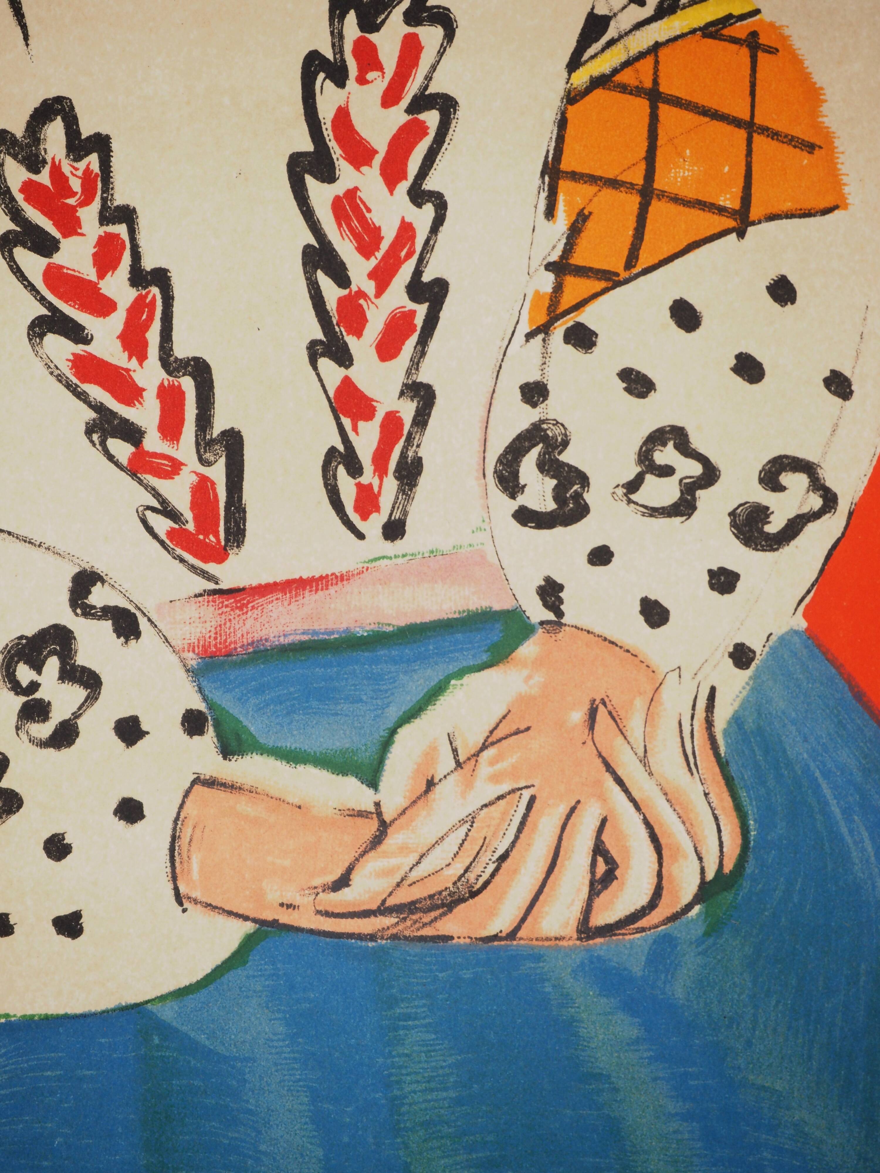 Henri Matisse: The Romanian Blouse, signed lithograph