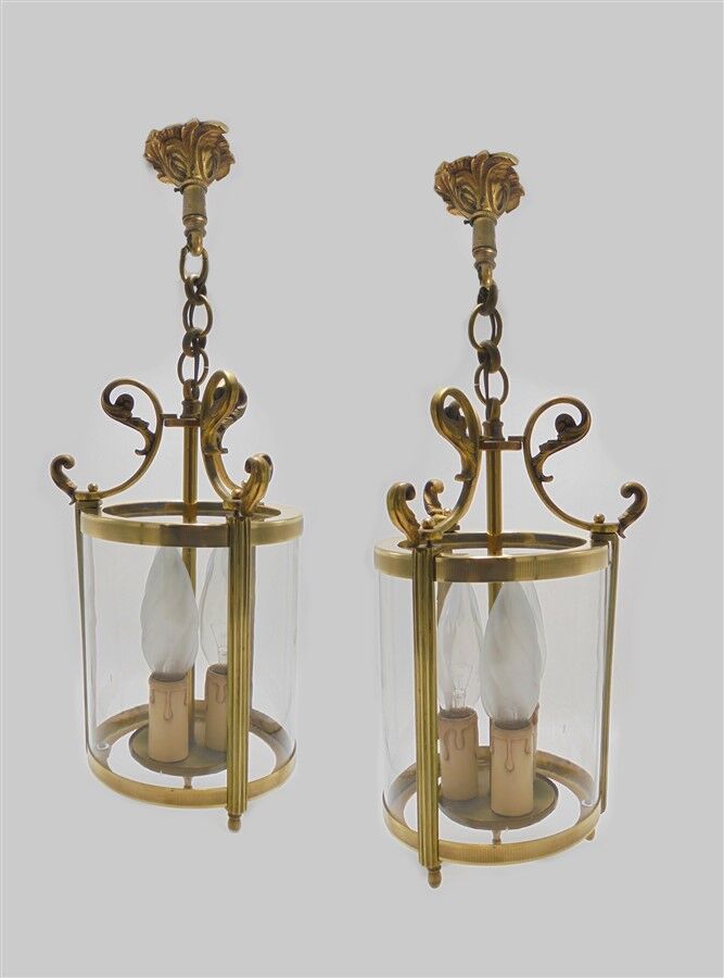 Pair of vestibule suspensions