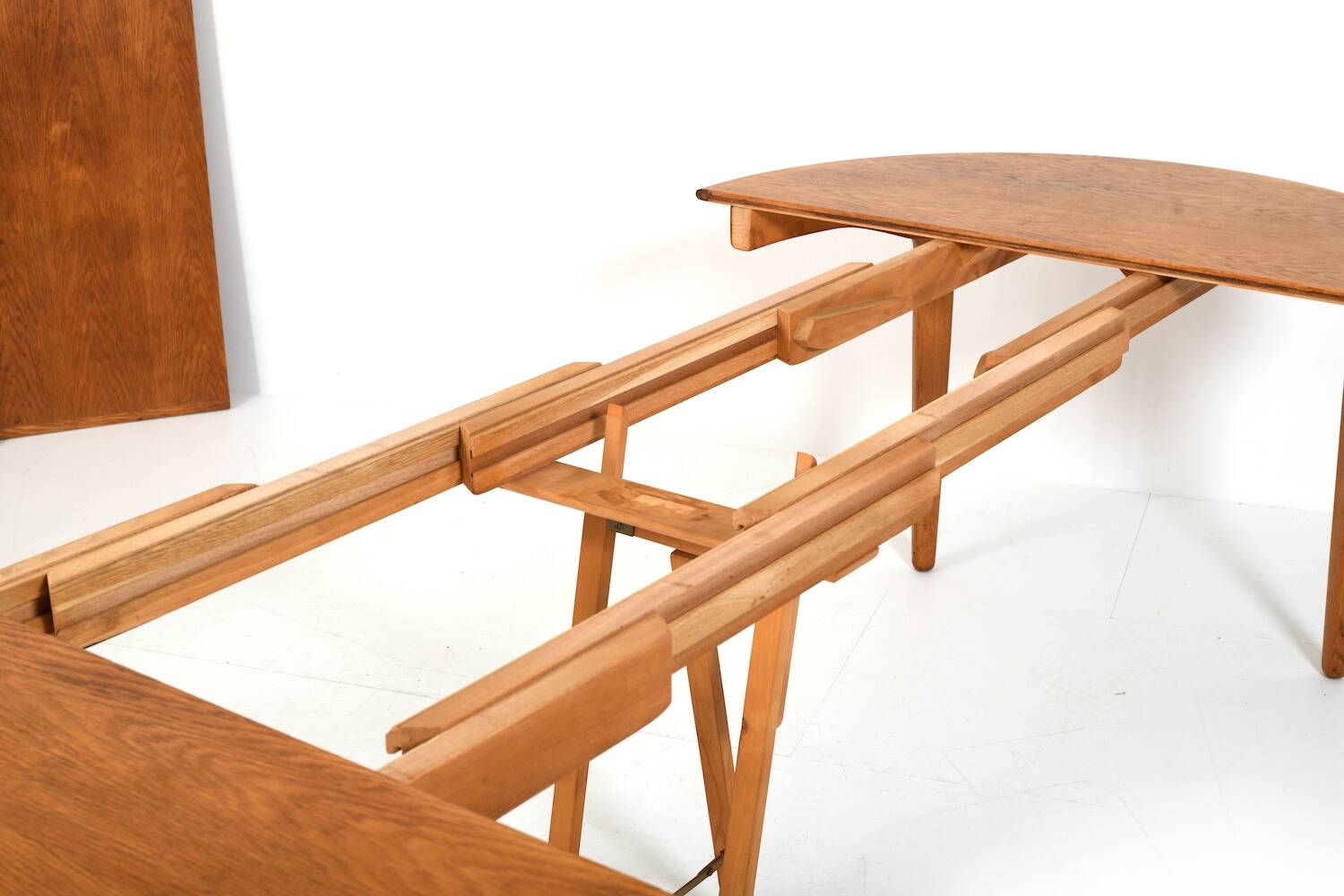 Large Henning Kjaernulf Dining Table 1958. Early Production.