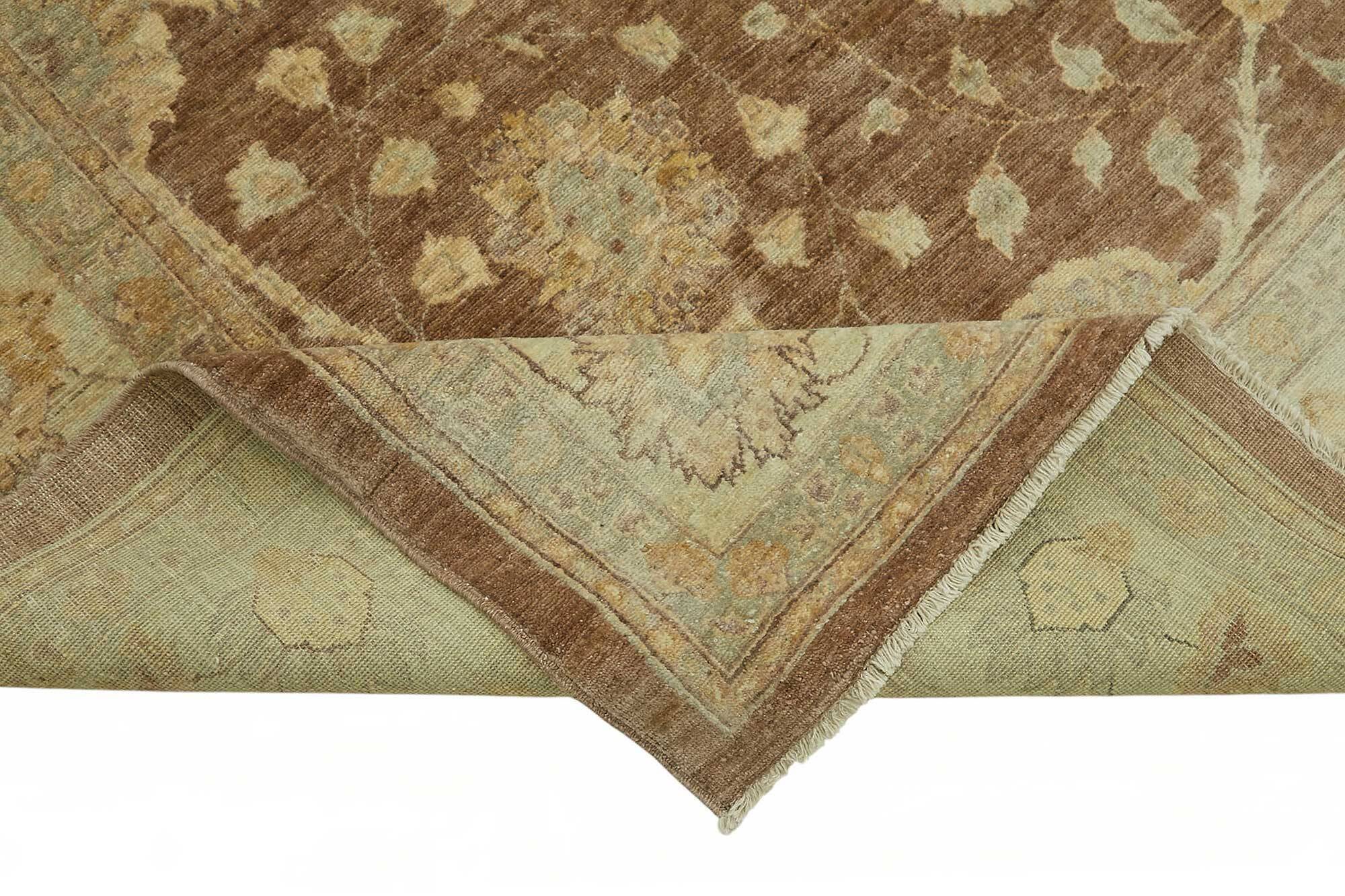 Turkish Handknotted Wool Oushak Rug 267 cm x 370 cm