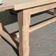 Table de ferme rénovée
