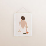 Affiche "Douce Baigneuse"