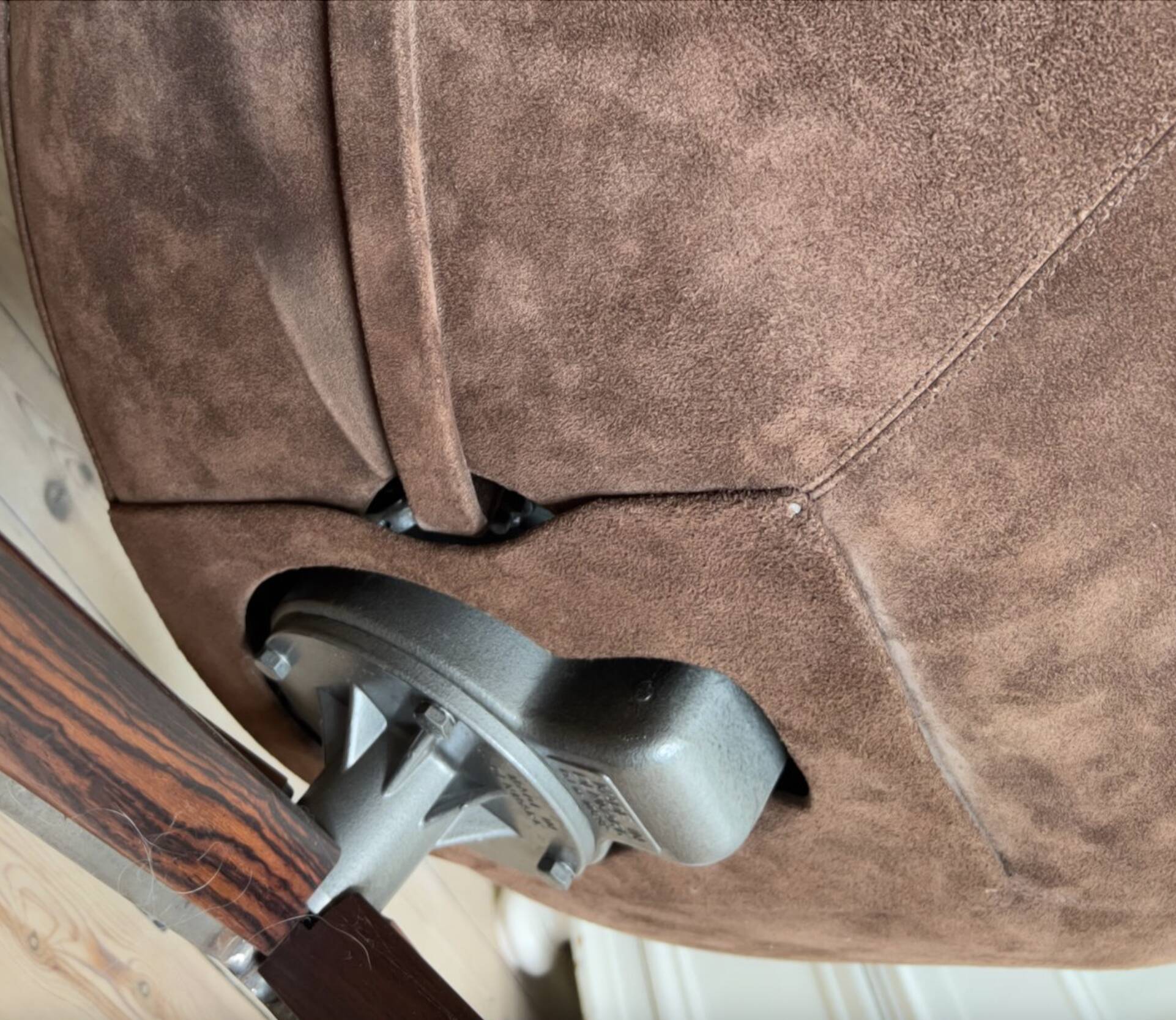 Vintage Danish Reclining Lounge Chair By Madsen & Schübel, 1970S