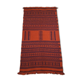 Aztec kilim carpet 99x183cm handmade