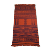 Tapis kilim aztéque 99x183cm fait main