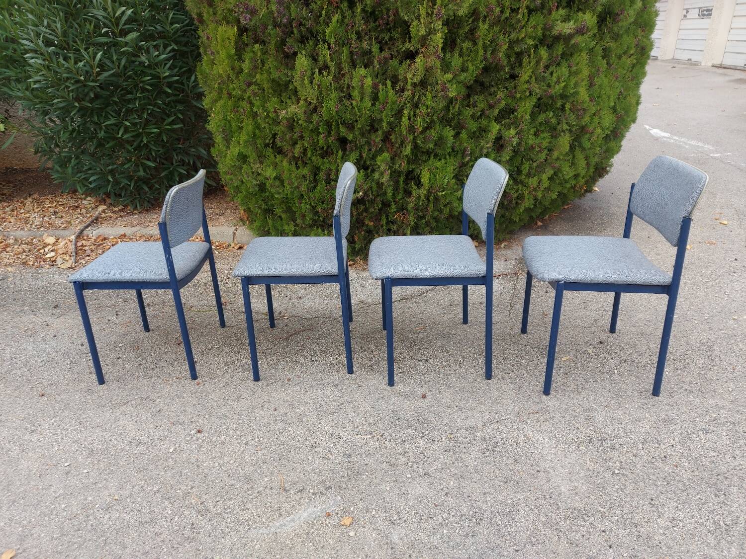 4 80's Souvignet chairs