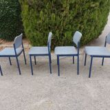 4 80's Souvignet chairs