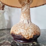 Vintage lamp with textured shade
