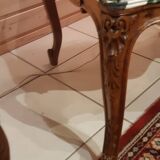 pair of Louis XV style armchairs à la reine