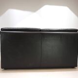 Otto Zapf Arcona 2 seater leather sofa for Art Collection, 1980
