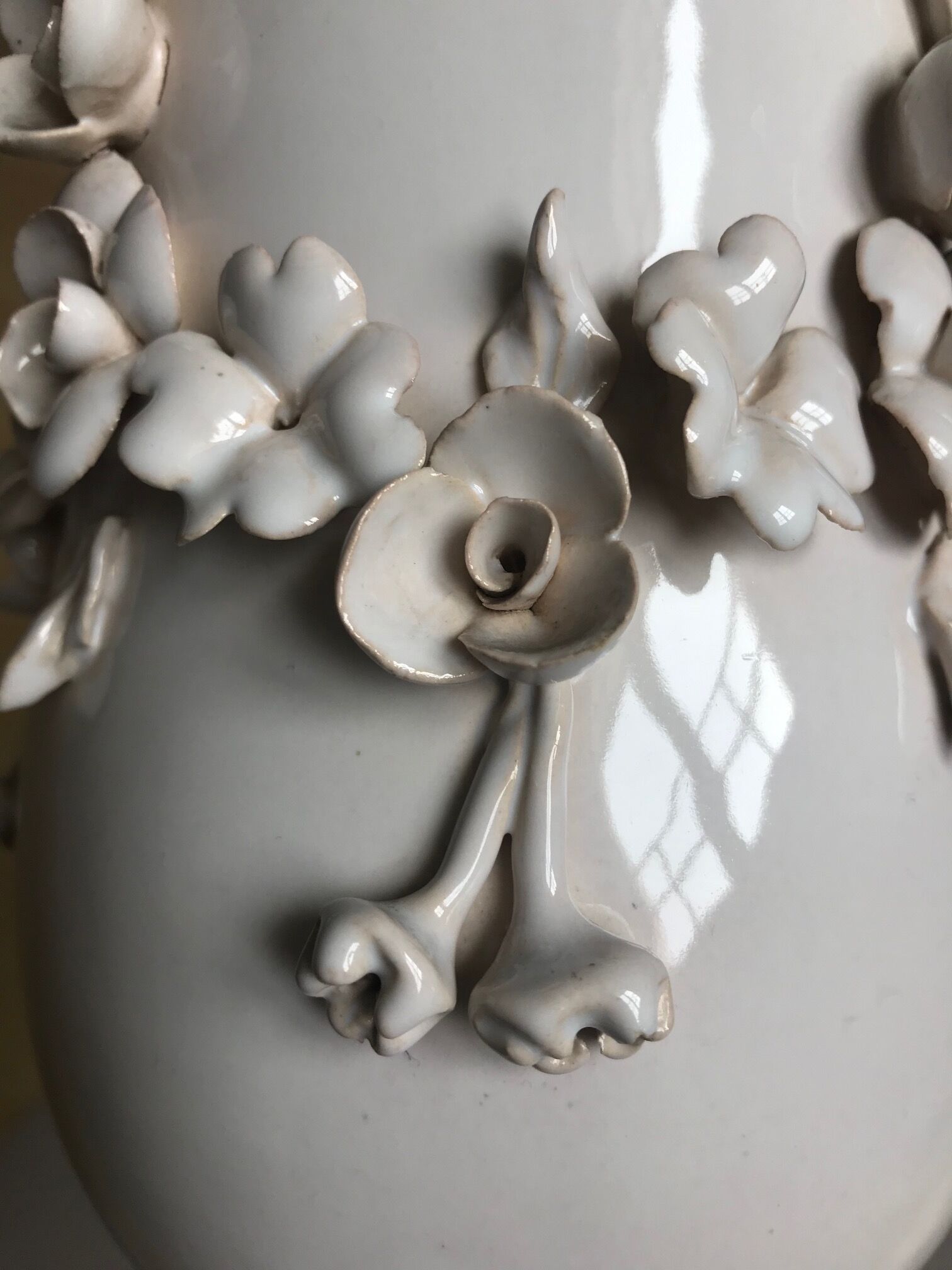 Morini faience vase