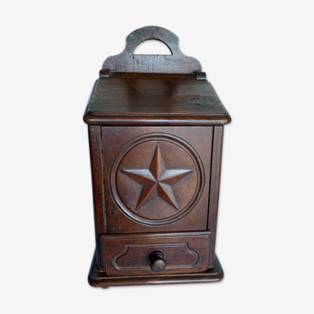 18th century salt box and so spice drawer