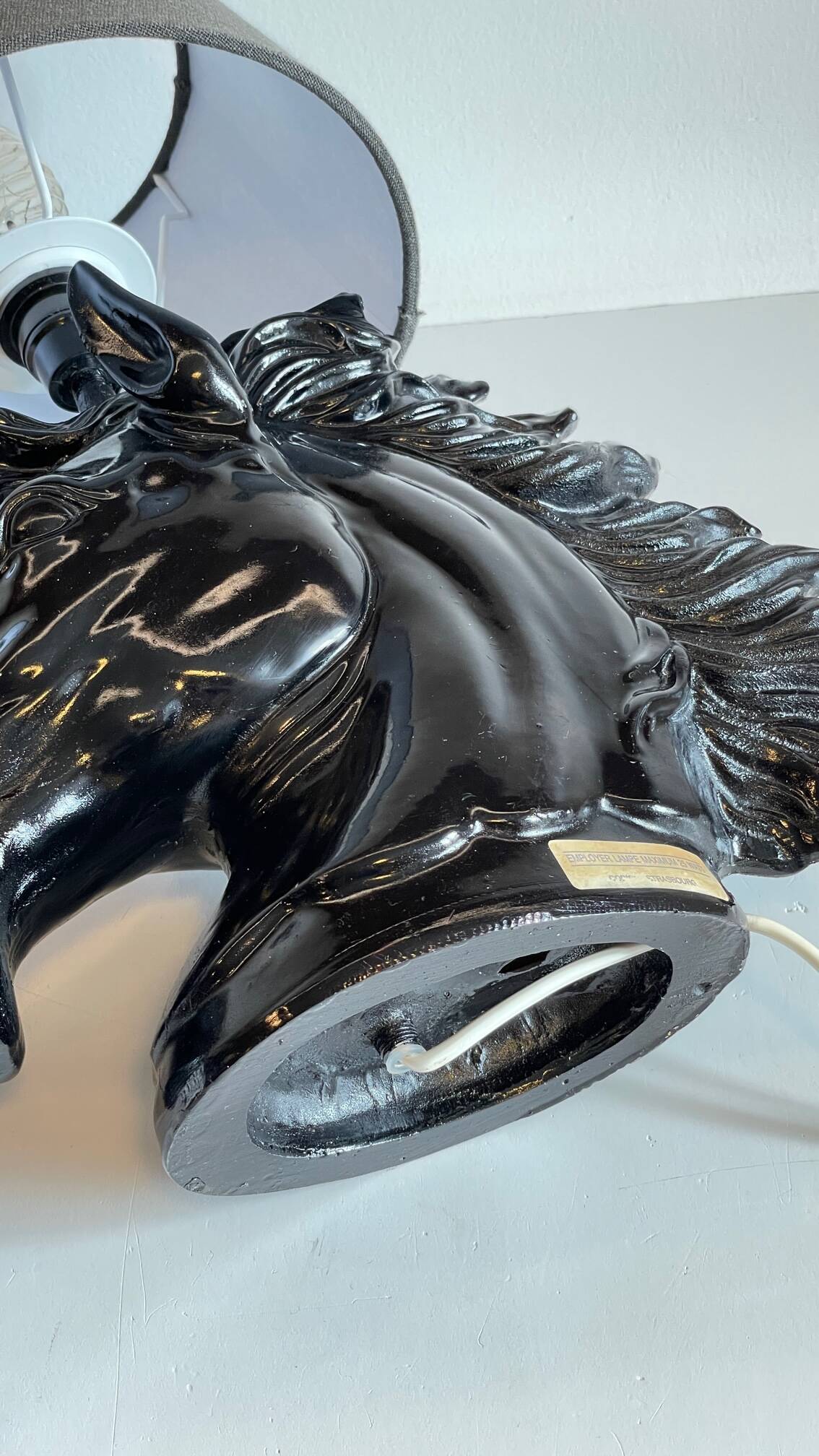 Lampe cheval par codico france