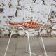 Wire Harry Bertoia chair white