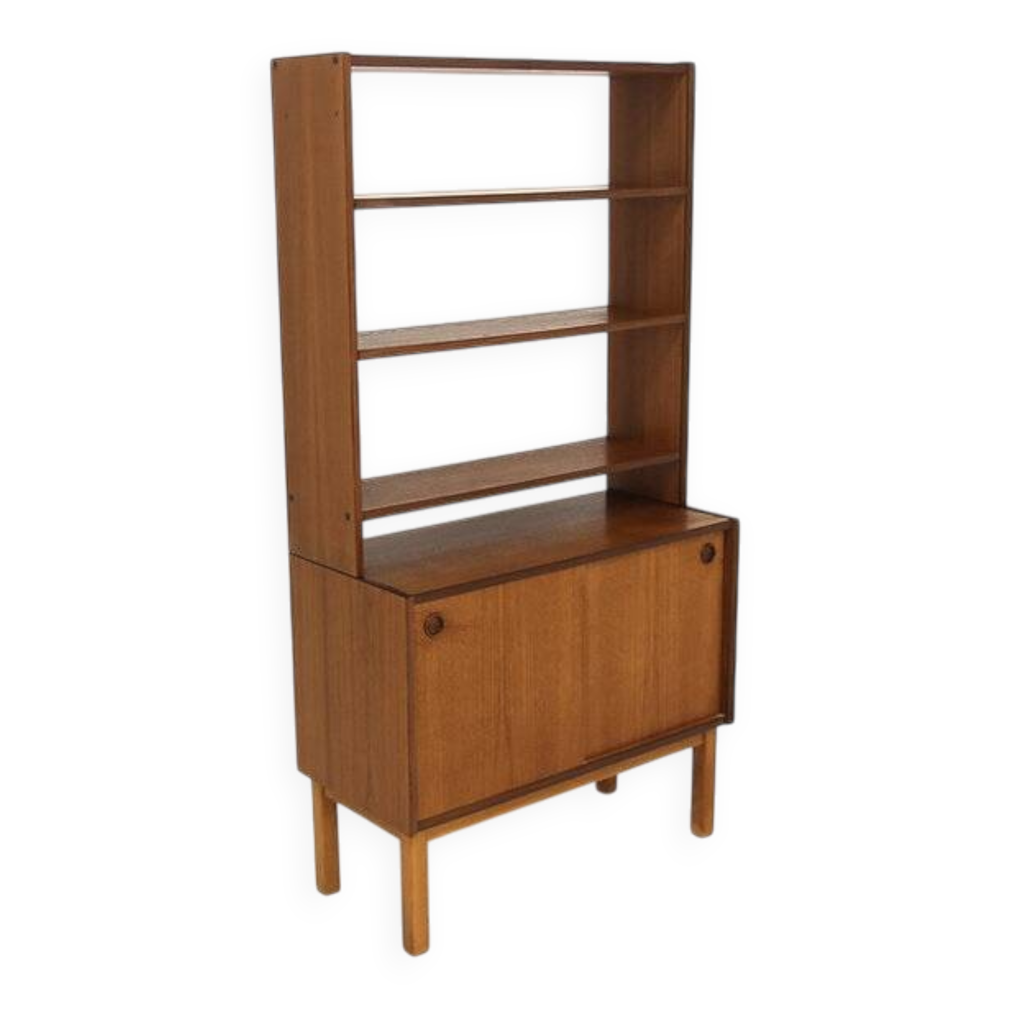 Scandinavian teak bookcase, Sweden, 1960