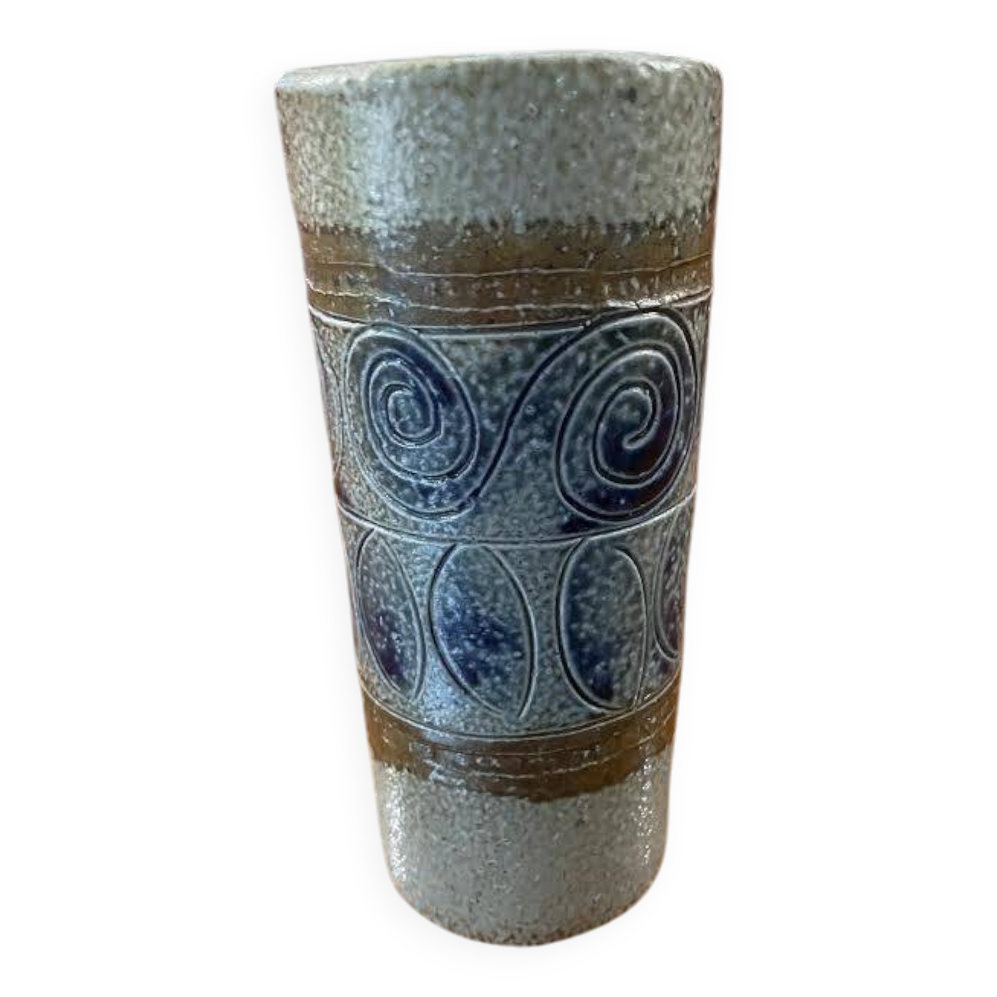 Vase en grès vintage