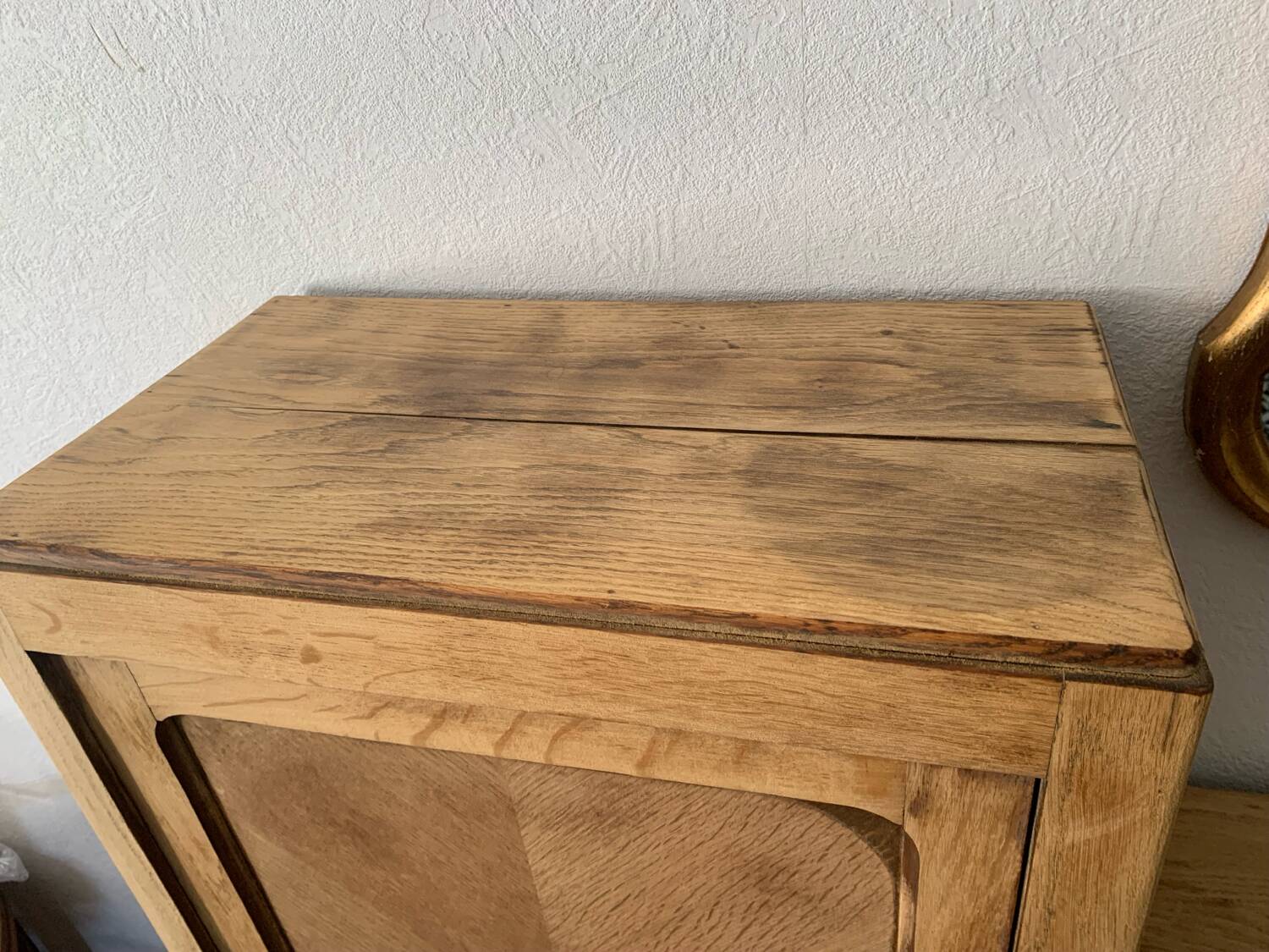 Parisian asymmetrical buffet cabinet