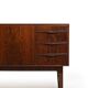High Quality Danish Sideboard with Brass Handle Inlays 1950s