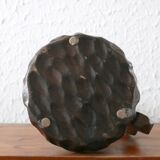 Candlestick in wood, 70s