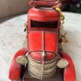 Vintage metal fire truck