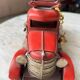 Vintage metal fire truck
