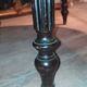 Coffee table with a marble top, known as "bouillotte".