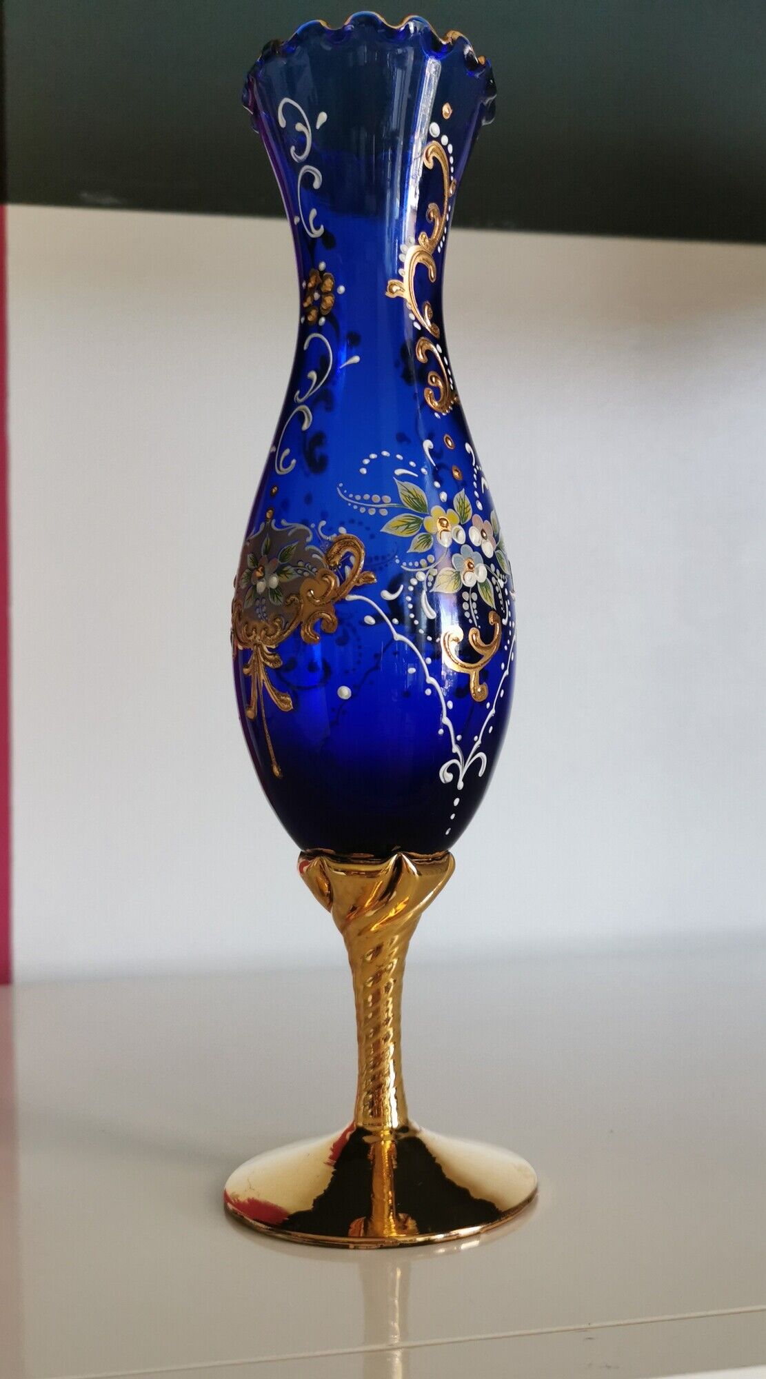 Veneciano jarron of murano crystal