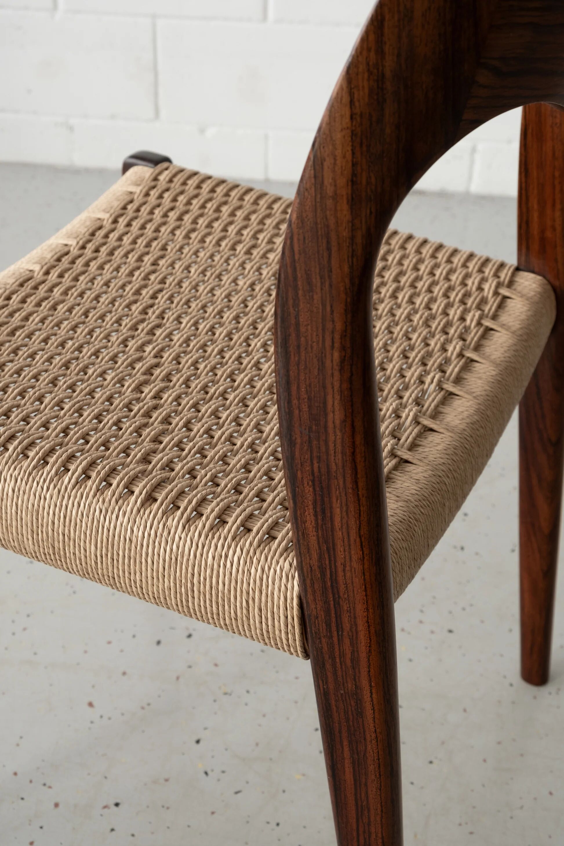JL Møller dining chairs model 71, rosewood