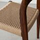 JL Møller dining chairs model 71, rosewood
