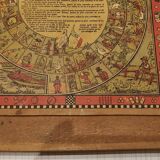 Jeu de l'oie et dames très ancien