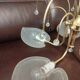 Golden leaf lustre Italy Hollywood Regency / Mid-Century