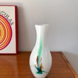 Murano style colored opaline vase from the 60s