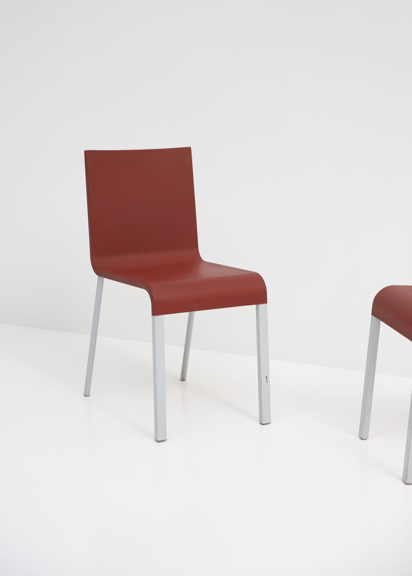 Paire De chaises 03 Par Maarten Van Severen Pour vitra