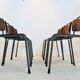 Chaise industrielle en contreplaqué 'TH-Delft' par WH Gispen