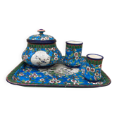 Longwy enamel set