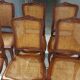 Suite of 6 chairs cans style Louis XV millieu XXeme