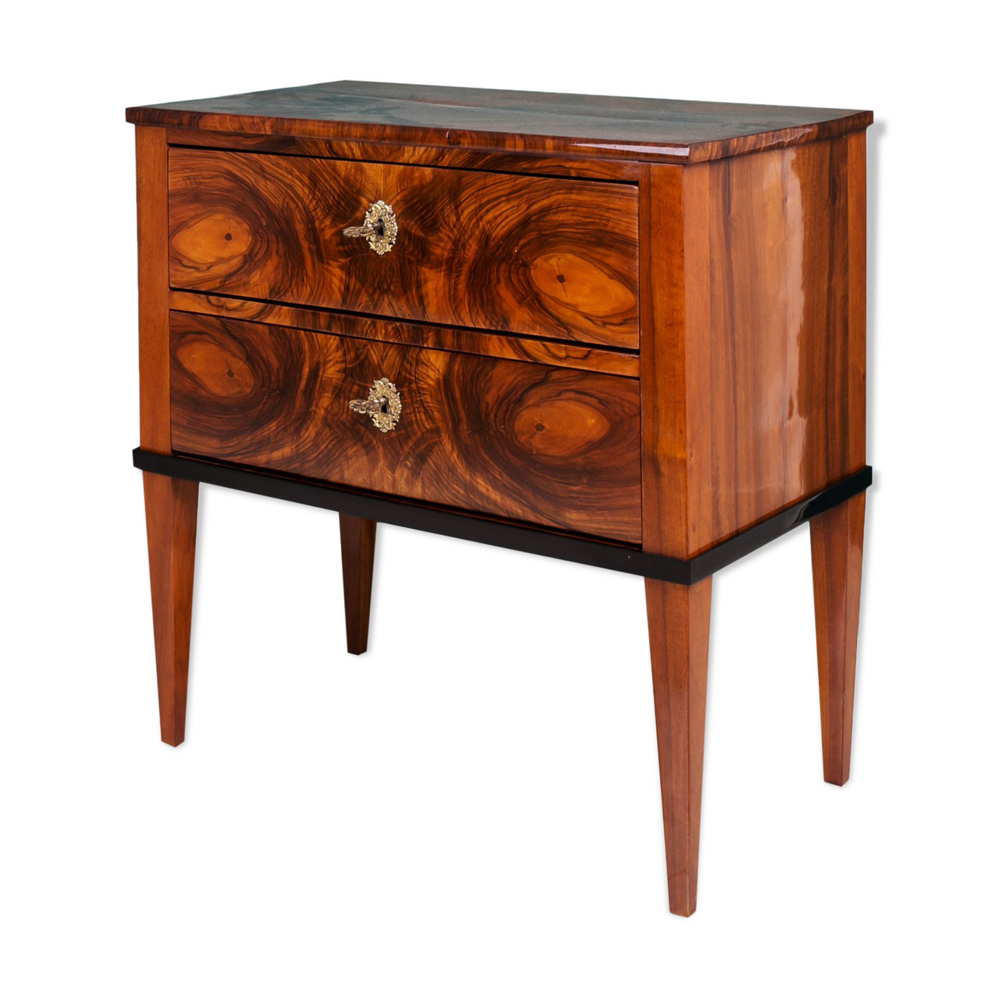 Commode Biedermeier, première moitié du 19ème siècle, Allemagne