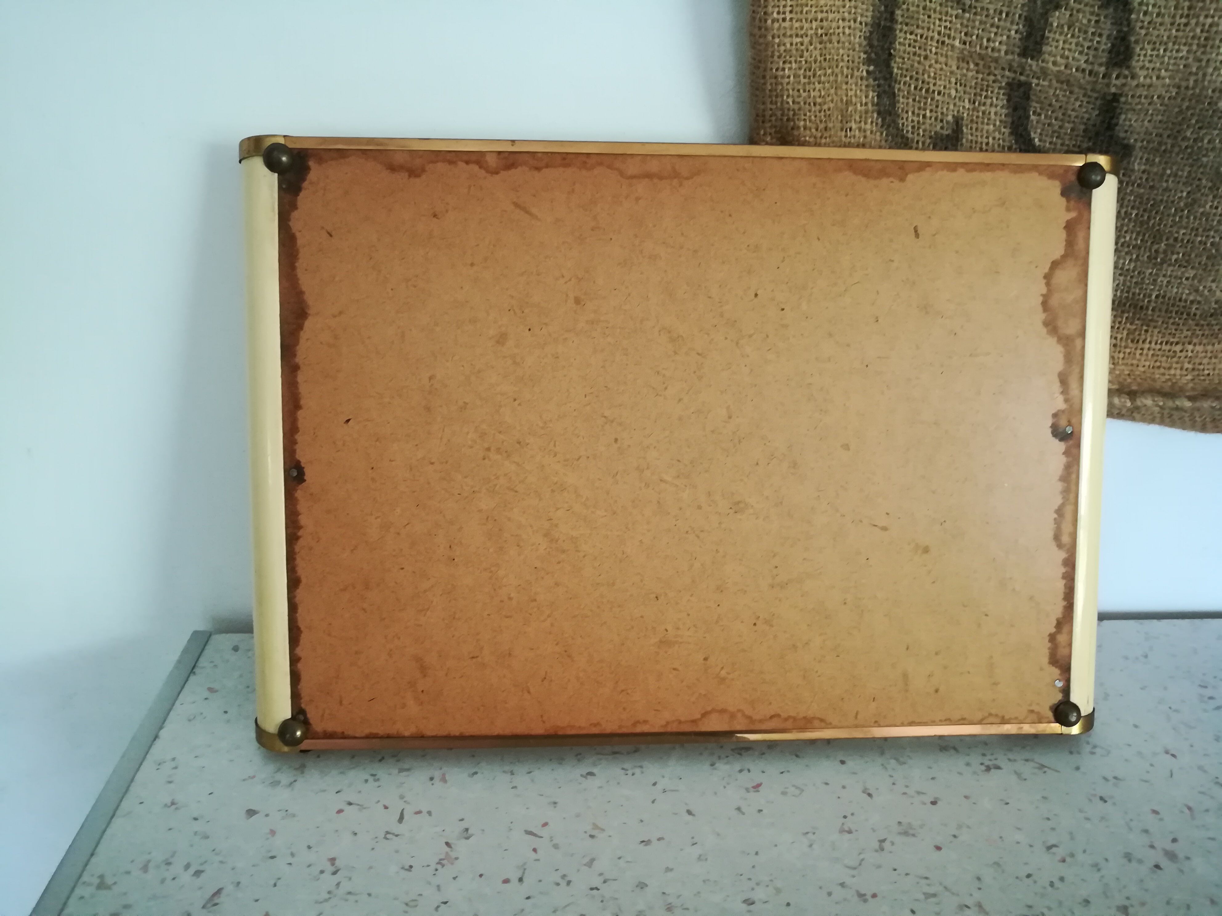 Art deco mirror tray