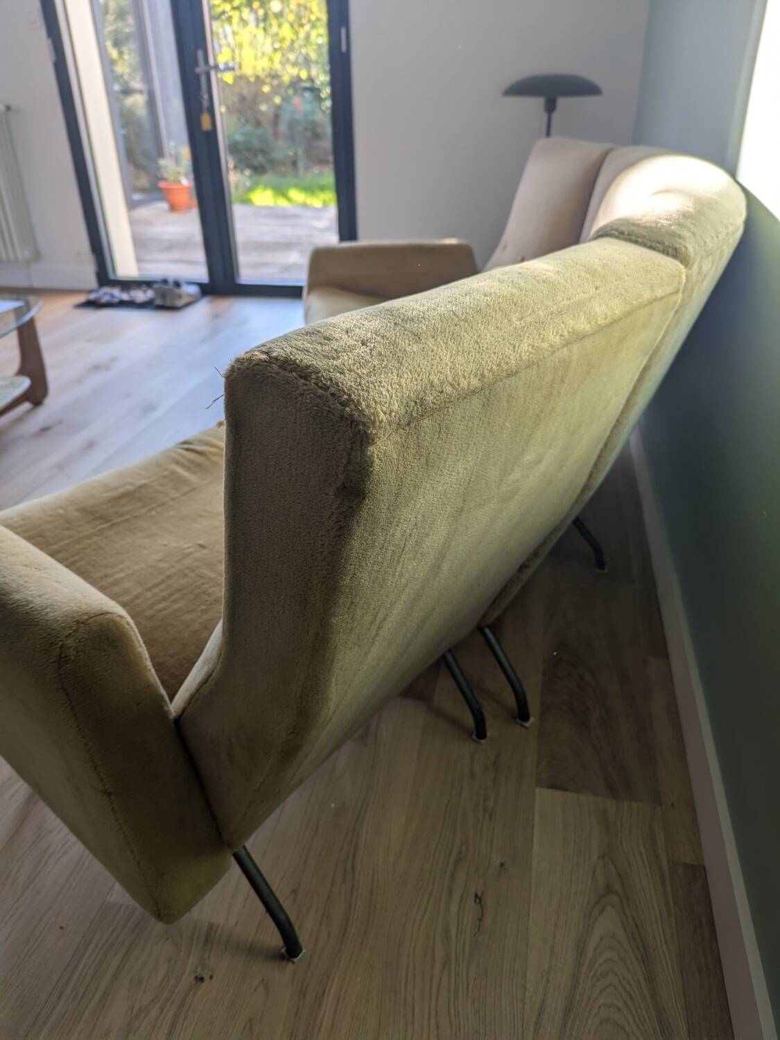 Canapé modulaire modèle 743 par Joseph-André Motte pour Steiner 1960