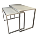 Pair of vintage 70s nesting tables