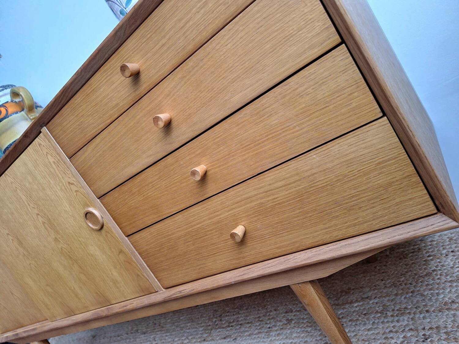 Buffet quilda la redoute interieurs, scandinavian vintage design sideboard.