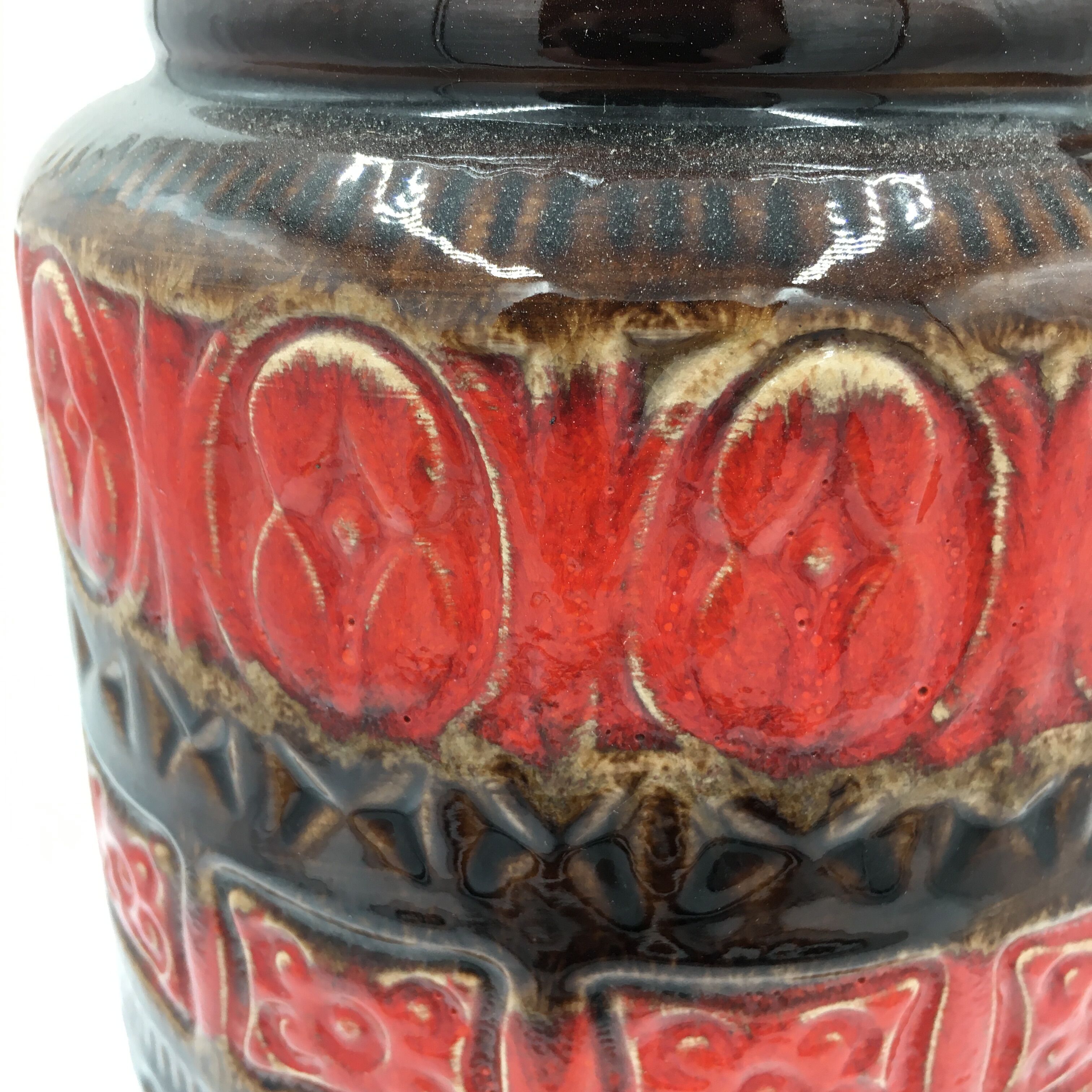 Vase en céramique West Germany vintage
