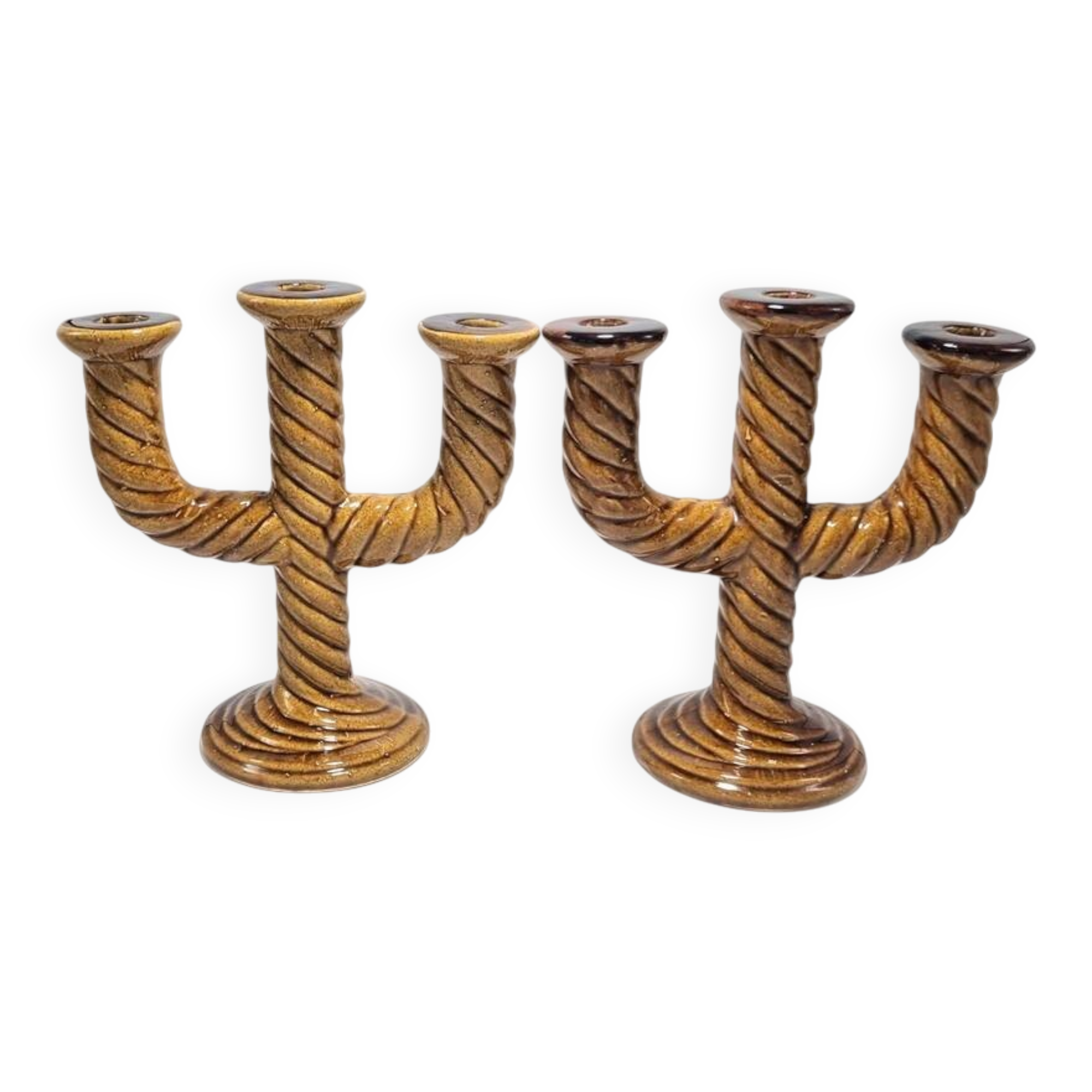 Pair of vintage candlesticks