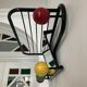Coat rack vintage balls
