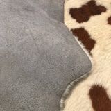 Tapis en peau de vache