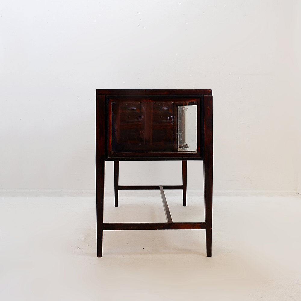 Console avec vitrines courbes - Style Art Déco