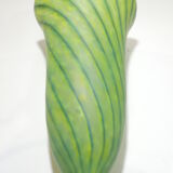 Glass paste vase / vintage